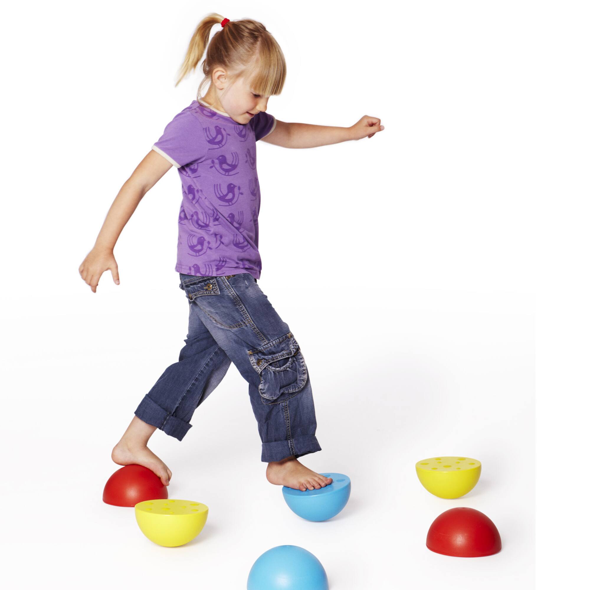 GONGE Balance Plastic Hemisphere, 6ct.